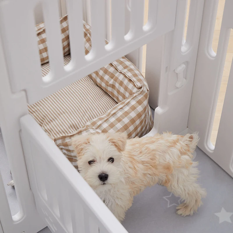 80 cm height plastic fashion new waterproof folding portable large indoor dog play yard fence pet playpen