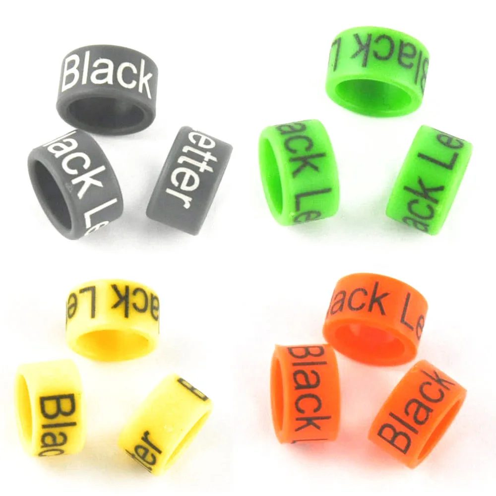 Plastic Ring with printing for Pigeon and small bird pigeon and bird ring