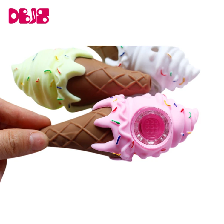 
Lowest Price Mini Pink Rubber Smoking Pipe Silicone Pipes For Weed Smoking 