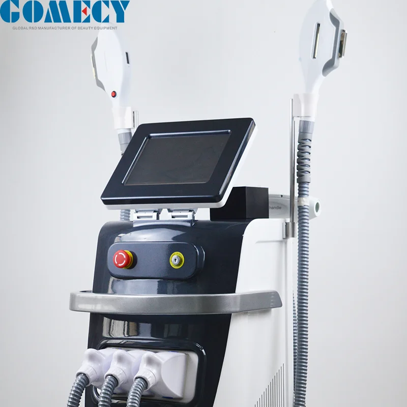 Beauty Salon Equipment 3 In 1 Laser Beauty Machine Multifunction Ipl Yag Laser Rf Elight