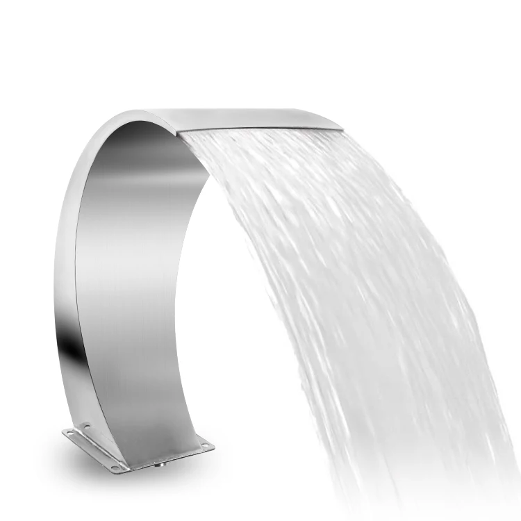 OEM Garden Spray Water Spa Swimming Accessory Above Ground Stainless Steal Sliver Fountains Waterfall Pool