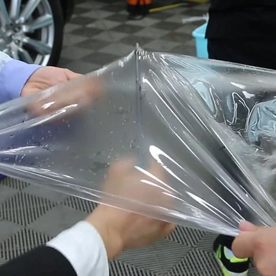 NKODA Glossy Self Adhesive Wrap Vehicle Auto-repaired polyurethane Car Body manufacturer Clear Paint Protection TPU PPF Film