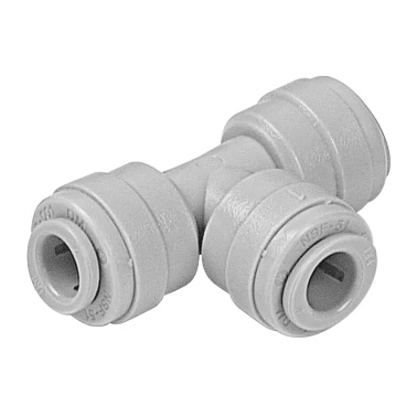 Liyuanpure Acetal Quick Fittings Tee Union Connector 1/4 3/8 1/2 5/16 3/16 5/32 for Beer Drinks Dispensers & Pure Water filter