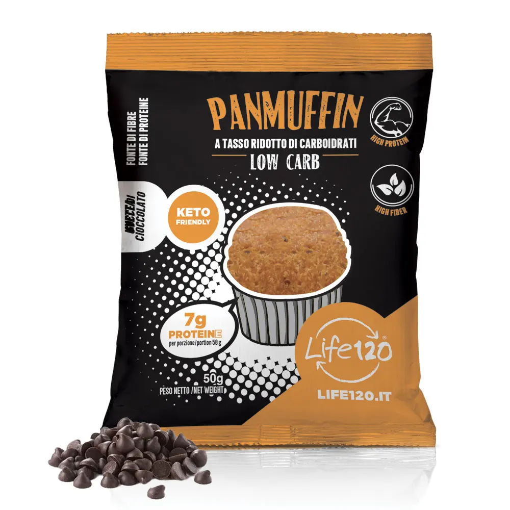 Classic Pan Muffin Single Pack - 50g Of Low-Carb, Aromatic Perfection - Indulge In Snacking Bliss
