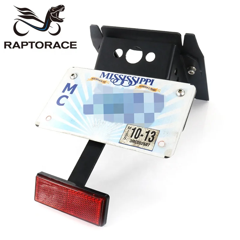 Raptorace fit for HONDA MSX125 2017-2021 aftermarket aluminum number license plate holder fender eliminator tail tidy