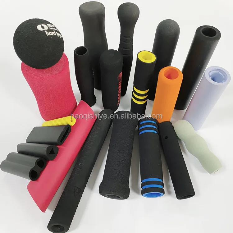 Electronic Component Moulding eva epdm rubber supplier tube protective nbr foam grip