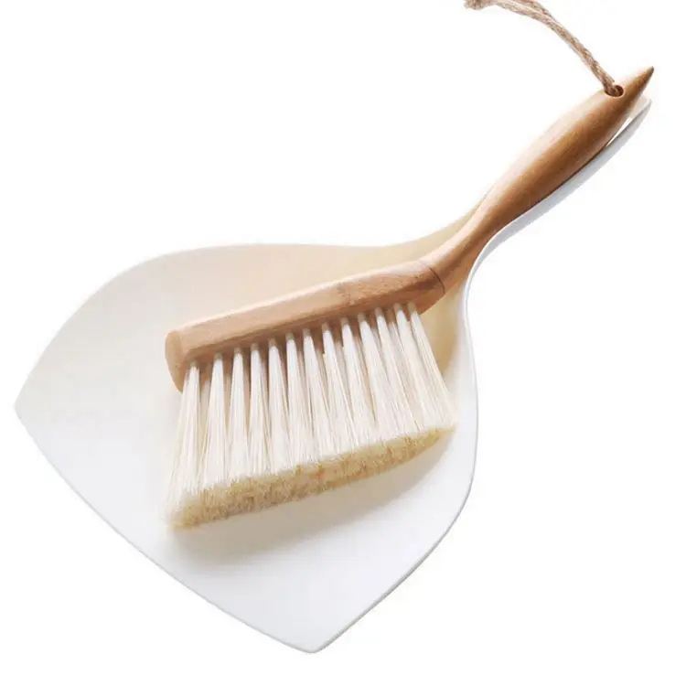 wood broom set desk broom mini broom and dustpan set rose gold