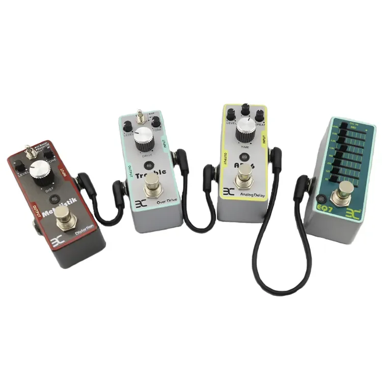 90 degree angle 1/4inch mini bass effect leads wire cord guitar pedals effects patch cable