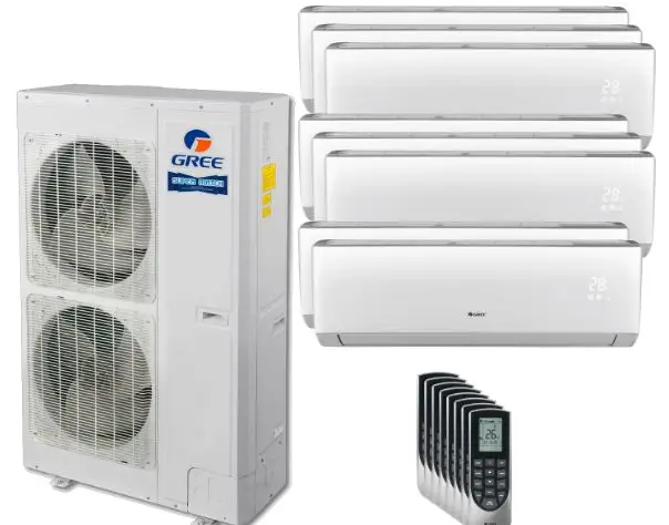 16KW Mini vrf system Multi split central air conditioner air conditioning R410a Inverter VRF System/VRF /VRV system