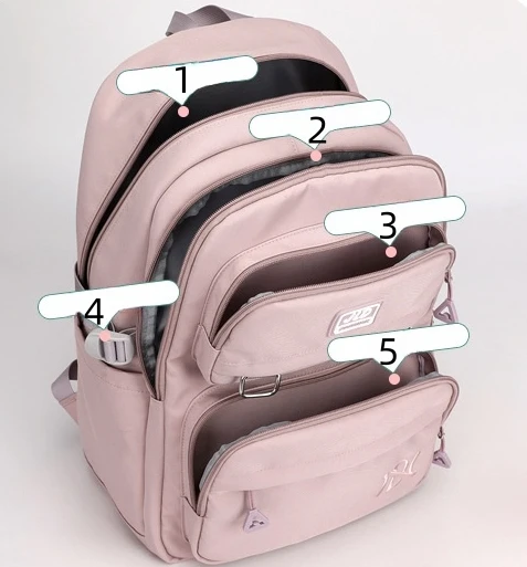 Hot Selling Factory Direct Sale Traveling Leisure Large Capacity  High Quality School Students College Backpack For Boys Girls