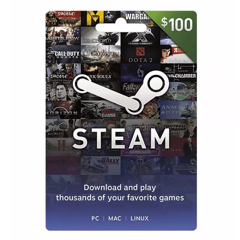 10$ Steam Wallet Gift Card 10 US Dollar With Fast Email Delivery