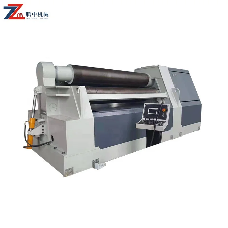 
Digital cnc control 4 roll plate bending machine W12-12X2000 