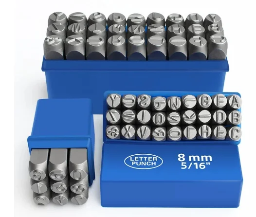 number and letter punch