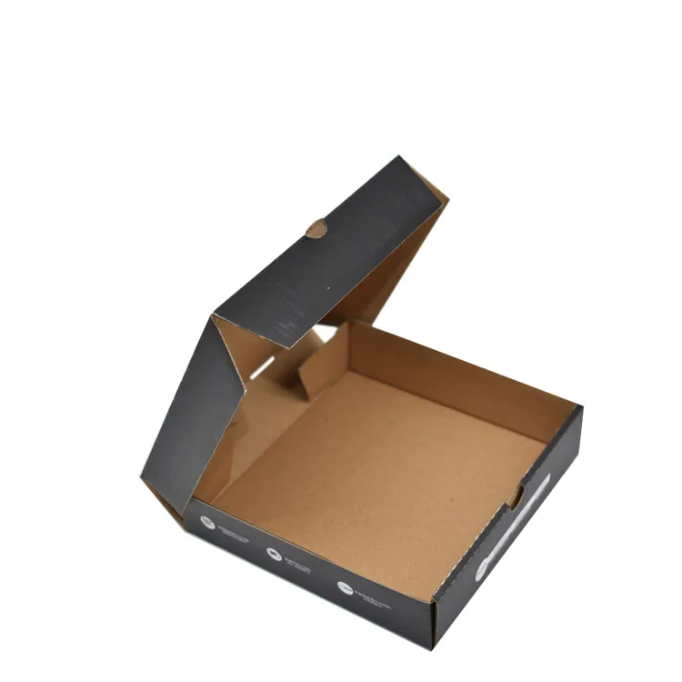 E Flute Custom Printed Pizza Box Recyclable Corrugated Box