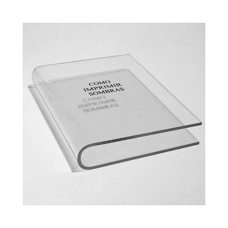 Custom Acrylic Book Cover Acrylic Box For Book Brochure Display Protective Case For Treasured Book
