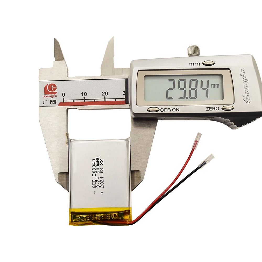 GEB 303040 403040 503040 603040  703040 803040 903040 103040 3.7v  rechargeable lipo lithium battery for Consumer Electronics