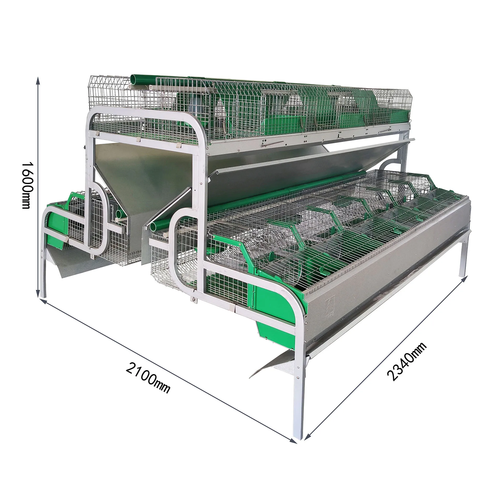 Rabbit Cage Wire Mesh Animal Cages Machine For Farms