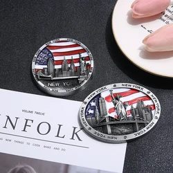 Chrysler Building Statue of Liberty Empire State Building New York Souvenir Metal Fridge Magnets