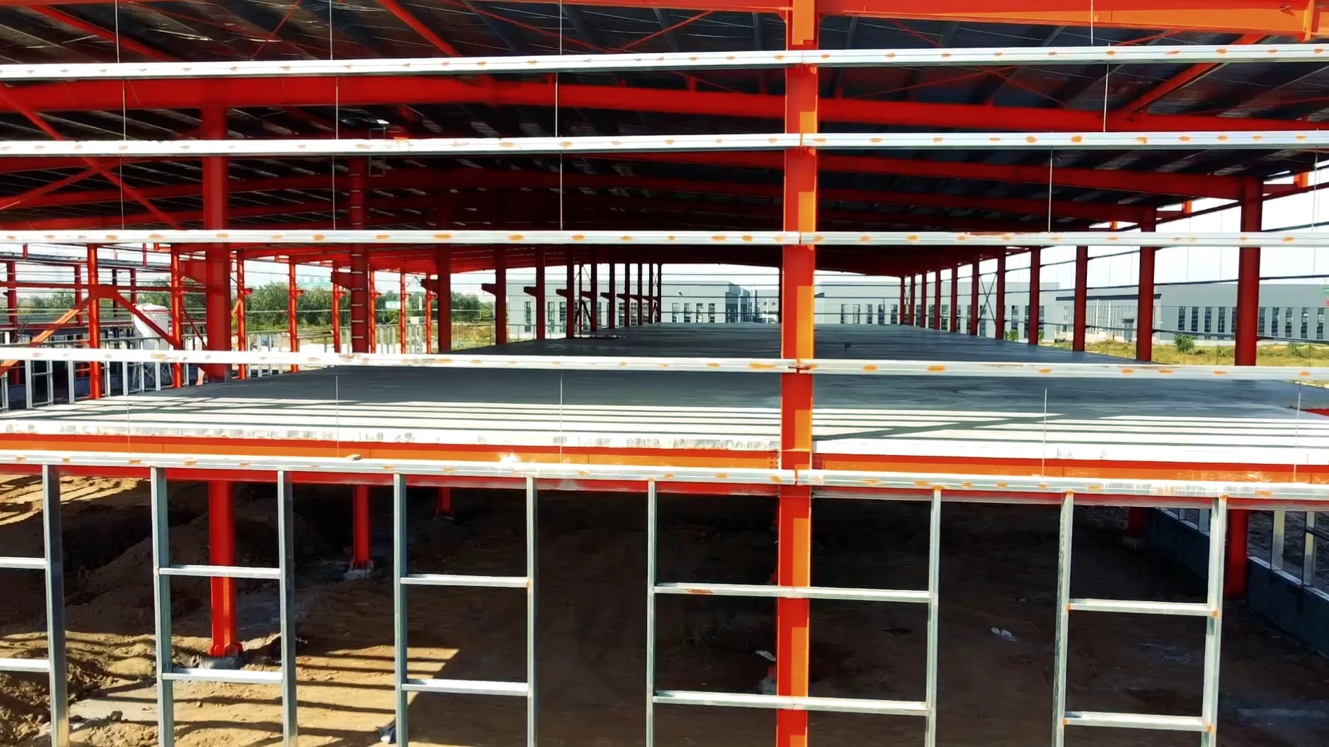 Customized Prefab Factory Work Shop Fast Installation Prefabricated Steel Structure Workshop