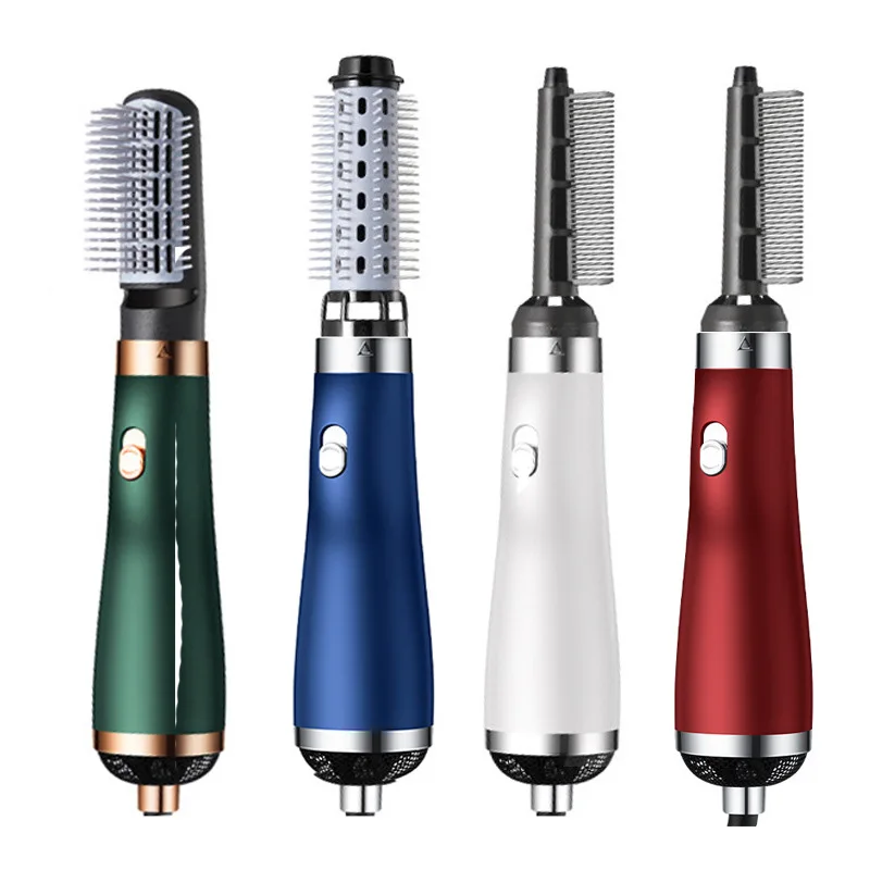 Household professional wet and dry hair dryer with removable three-in-one hot air comb