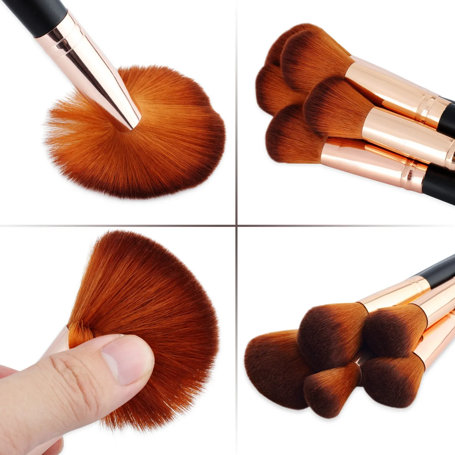 
Hot sale new 32 makeup brushes crocodile pattern fiber brush set makeup wholesale oem 