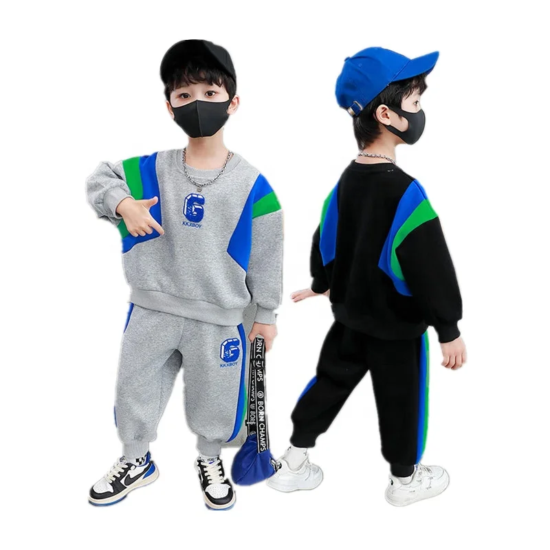 Fashion Sports Clothing Sets 10 Years for Kids Boys Tracksuits