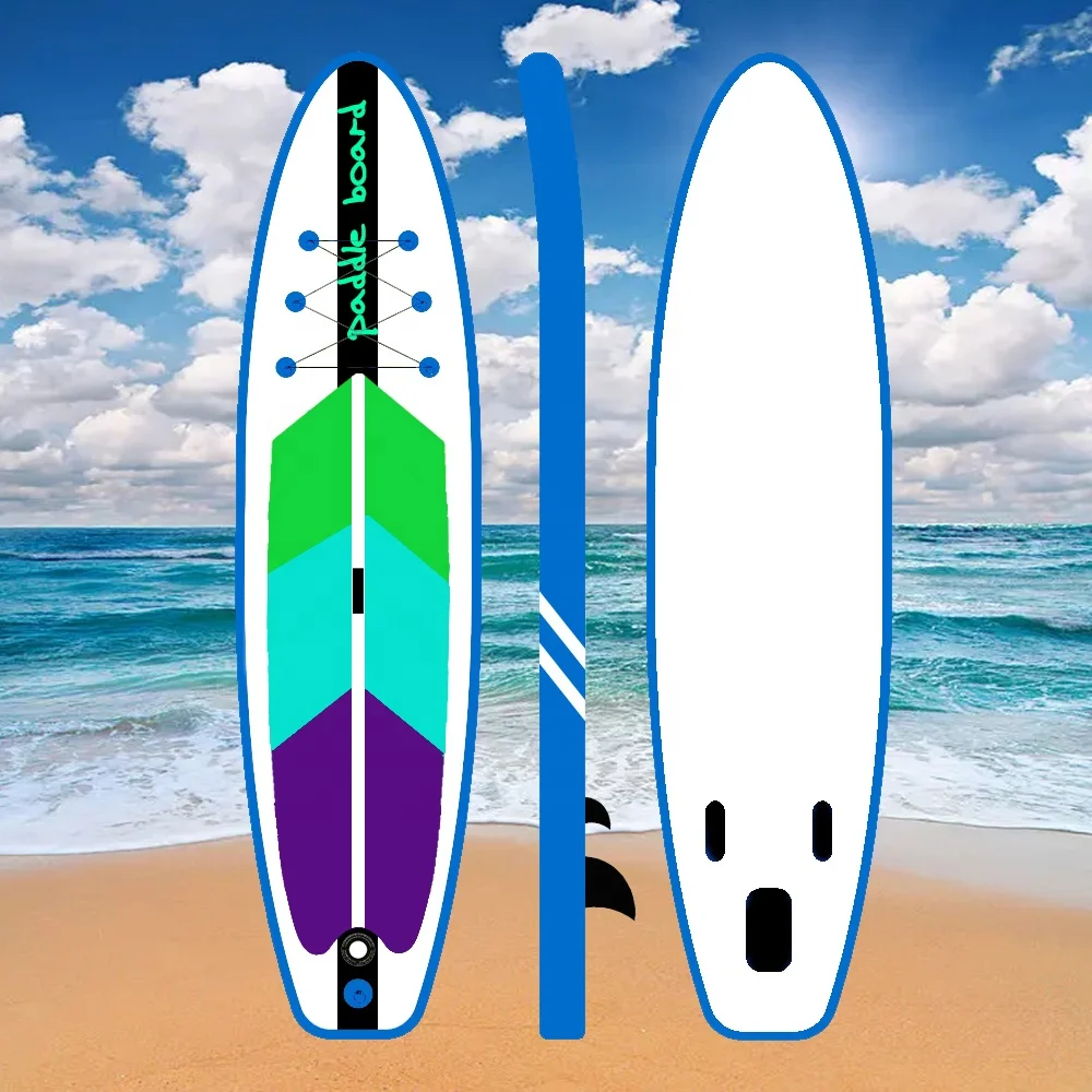 BSCI/EN High Quality Low Price Wholesale soft waterplay surfing Inflatable sup Cheap Stand Up Paddle Race Boards for 2022
