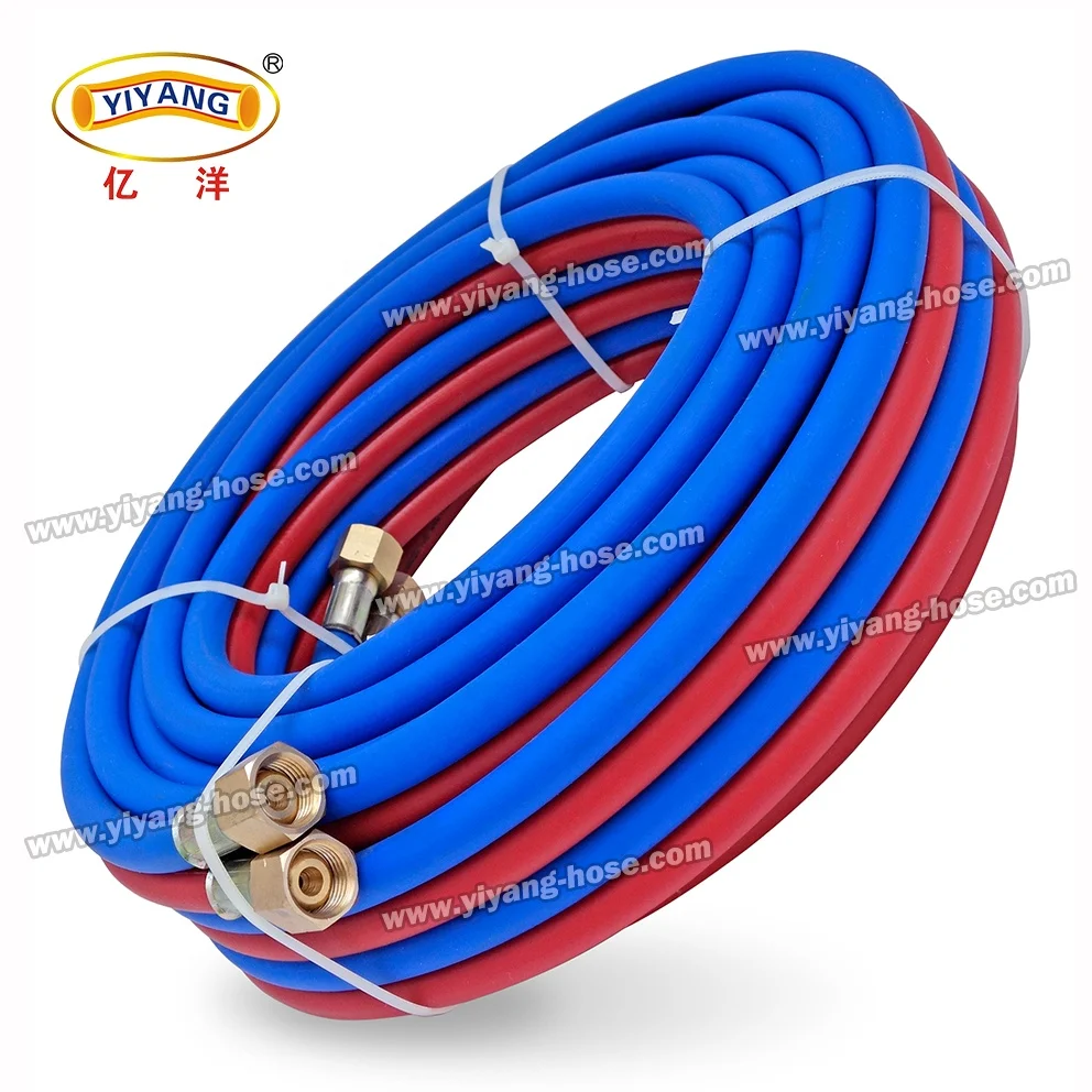 Good Quality High Pressure PVC and Rubber Twin Welding Hose For Wholesale