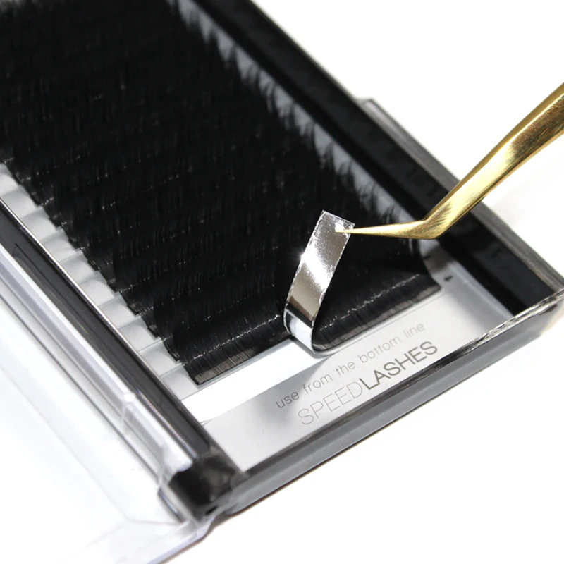 
Wholesale easy fan rapid blooming eyelash extension silk fast fanning lashes 