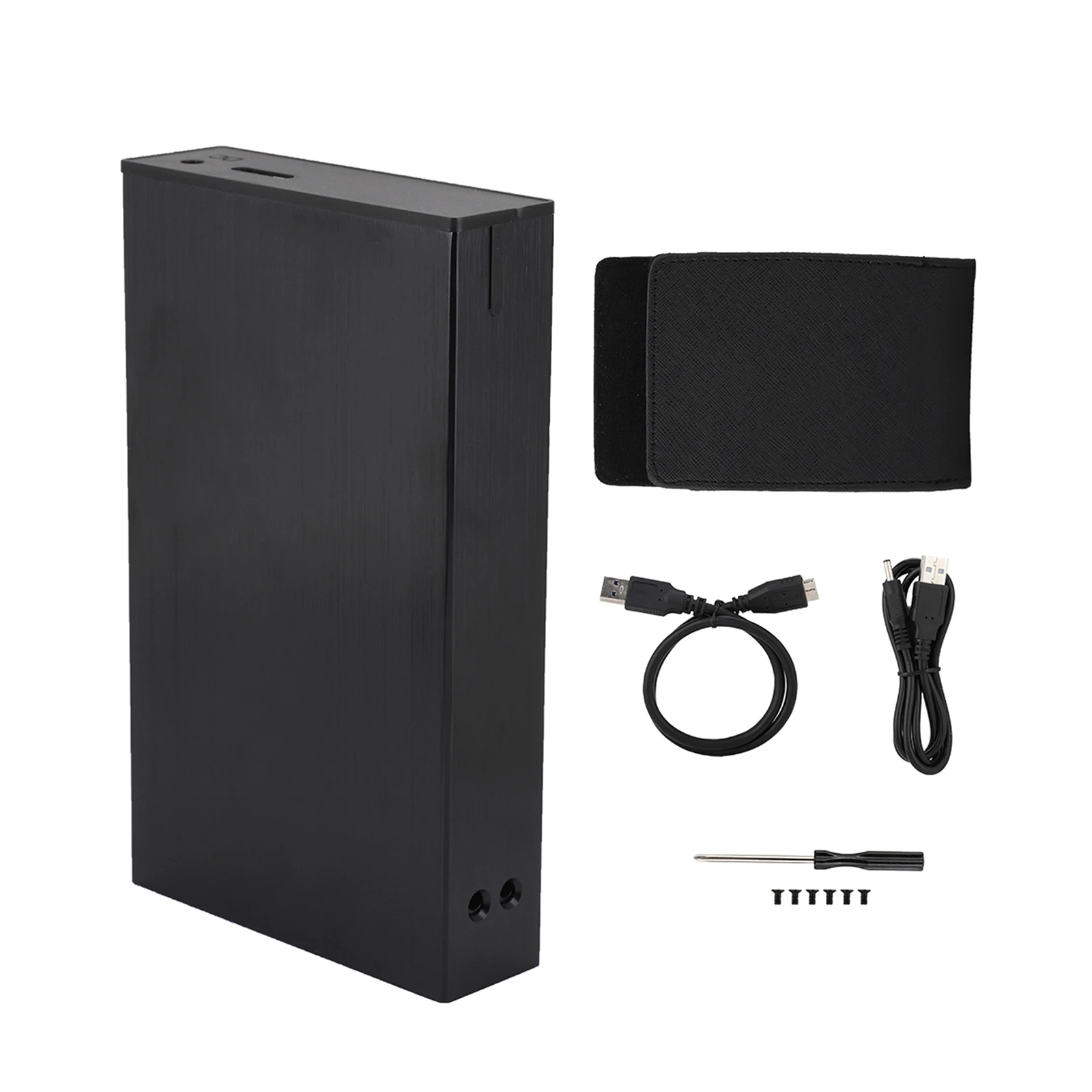 Корпус жесткого диска 2,5 дюймов 2 ТБ USB 3,0 Черный алюминиевый сплав внешний переносной Жесткий диск для Windows для Mac OS для компьютера