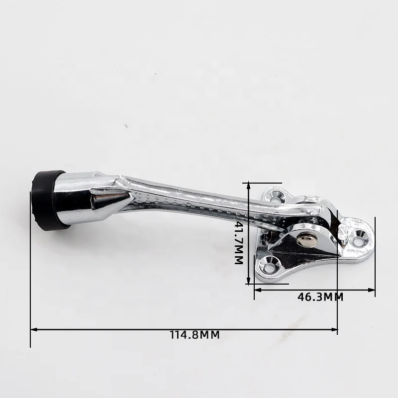 ULW Aluminum Alloy Durable Door Stop Flexible Door Stopper With Under Mount