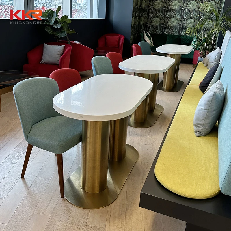 Стол и стул для кафетерия с твердой поверхностью столы фурнитуры