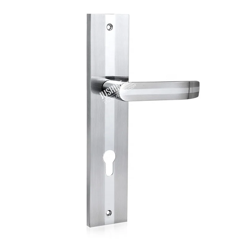 Mortise Lock Set Storm Door Lock Assembly Latch Replacement Kit Zinc Alloy door handle