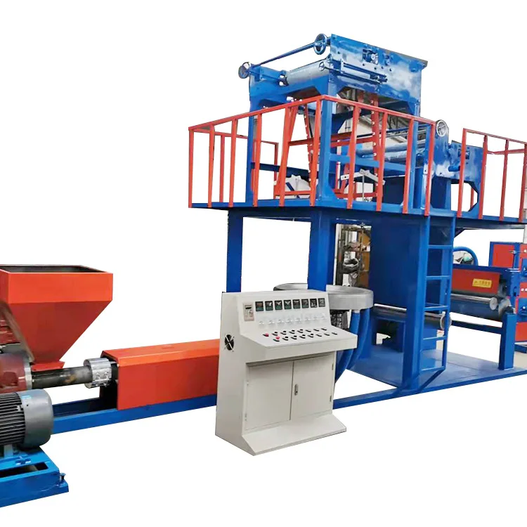 New design pp raffia plastic pellets extruding machine into pet yarn extruder with high quality