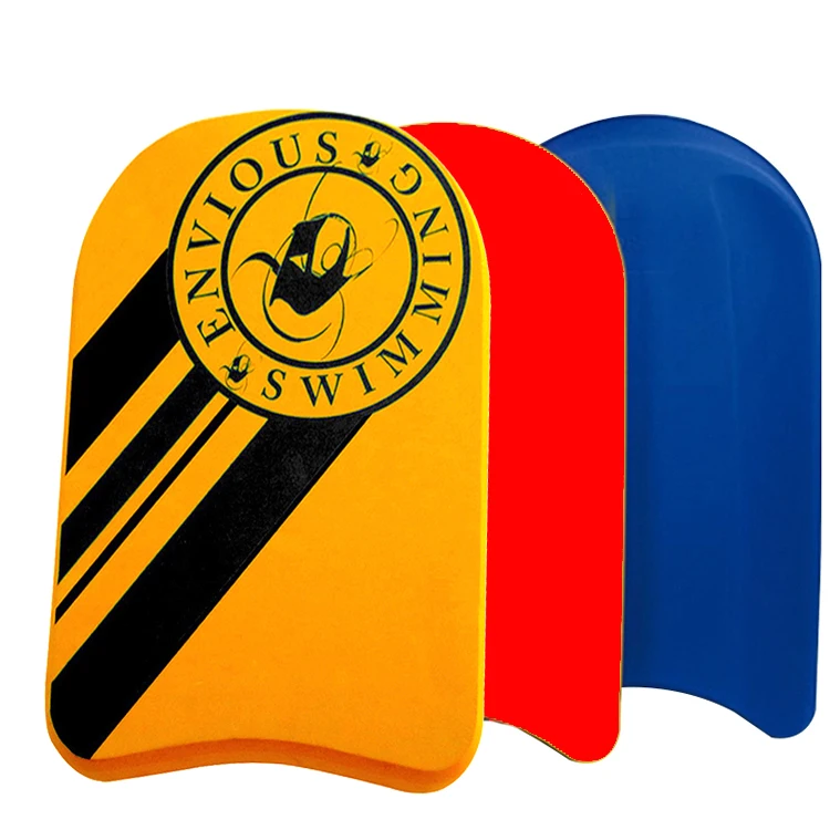 2025 Custom Color Size Shape High Quality Floats Adult EVA Foam Swimming Swim Plate Kickboards With Handrail Hole Bicolor