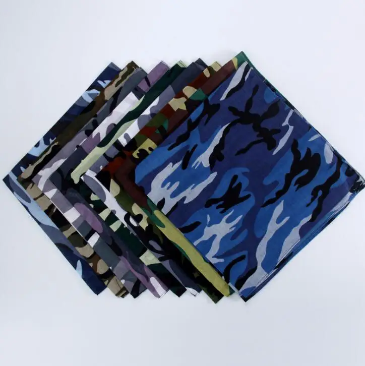 
High Quality Custom Design Print Cotton Square Bandana 