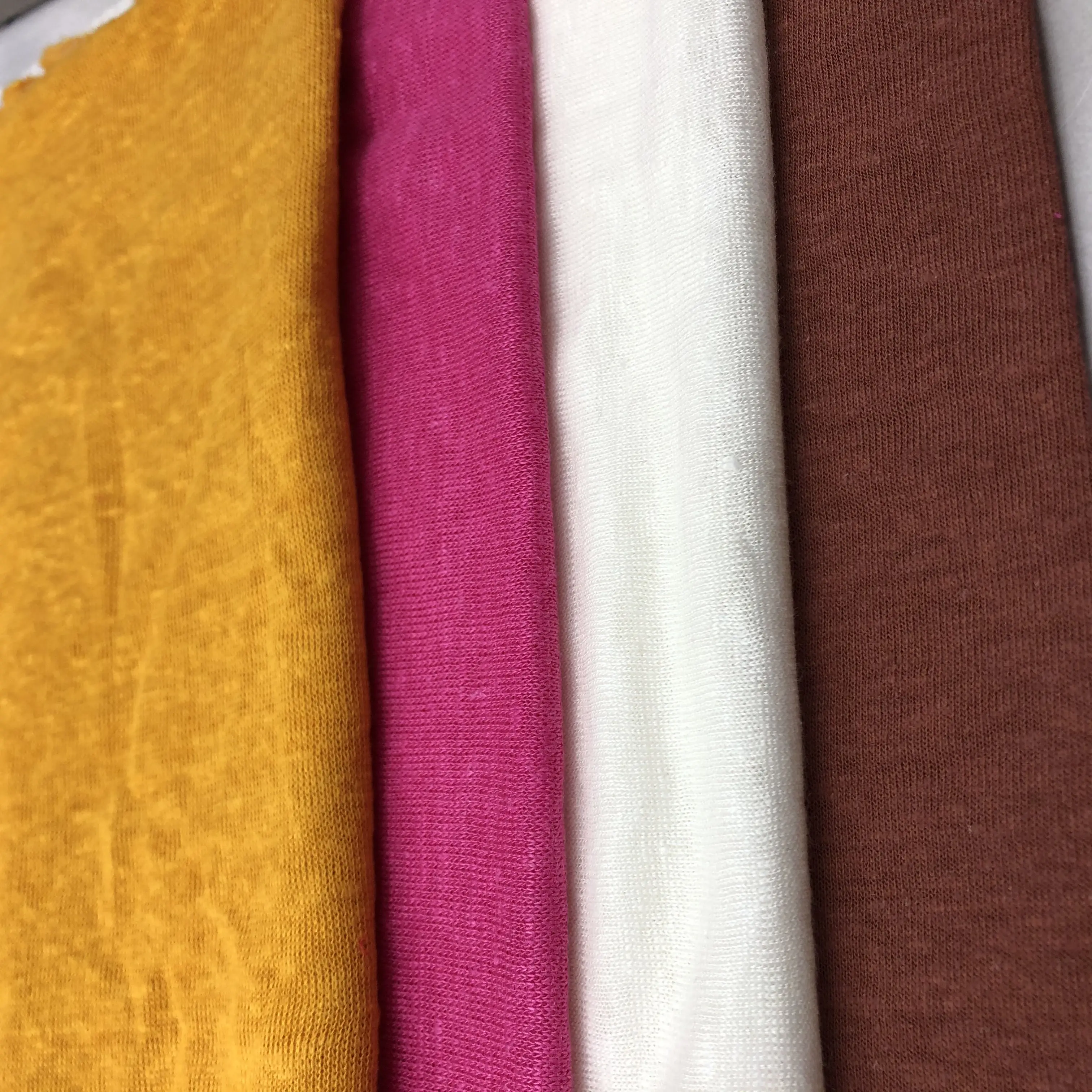 Лен 55% хлопок 45% ткань для одежды окрашенная ткань для вязания крючком панели хлопковое белье ткань винтажные свадебные скатерти