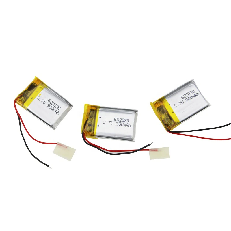 Одобренная WERCSmart 3 7 V 300mah литий-полимерная батарея 602030 перезаряжаемая