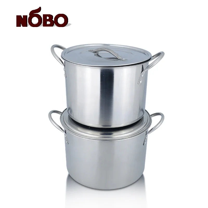 American high soup pot cookware set 4 piece stainless steel cooking cauldron