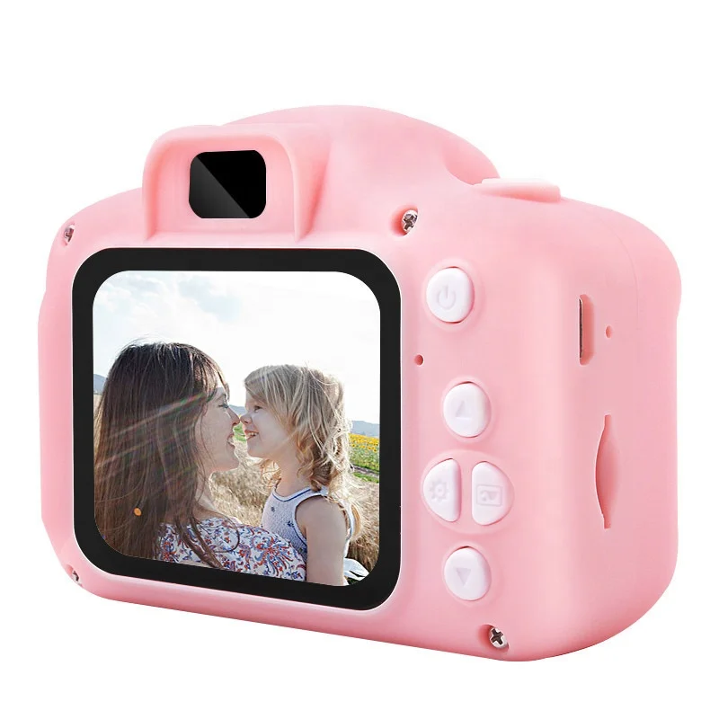 Cute Cartoon Kids X2 sports camcorder Children Fun Christmas Gift Digital Camera mini Games 2.0 inch X2 baby Photo video Camera