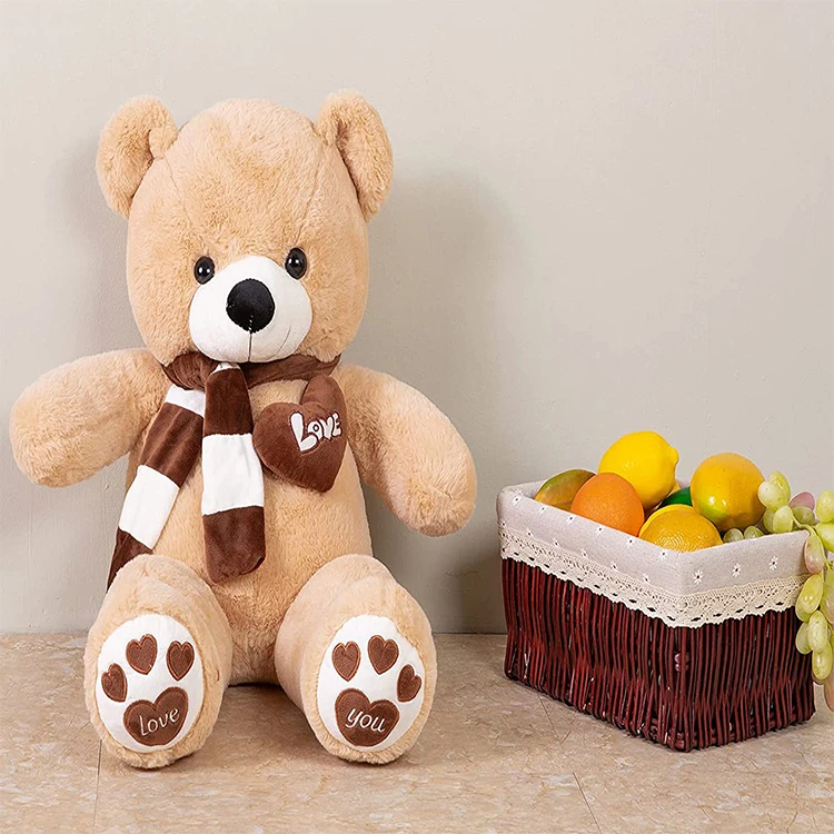 2023 Niuniu Daddy popular Unfilled Teddy Bear Skin Wholesale Cute Soft plush giant bear without filling