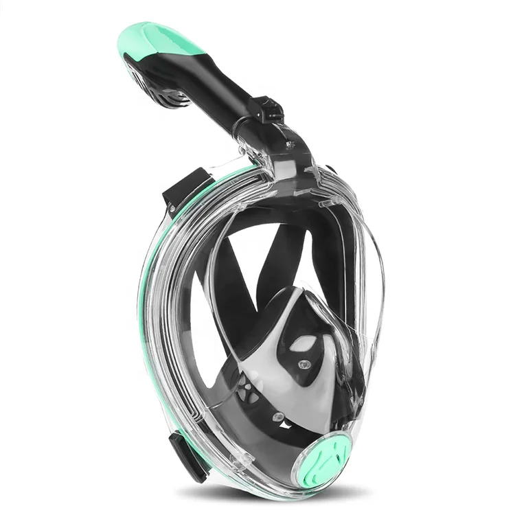 Scuba Mask Diving Equipment 180 Full Face Snorkel Anti-fog Snorkel Mask 180 Degree Sea Diving Mask