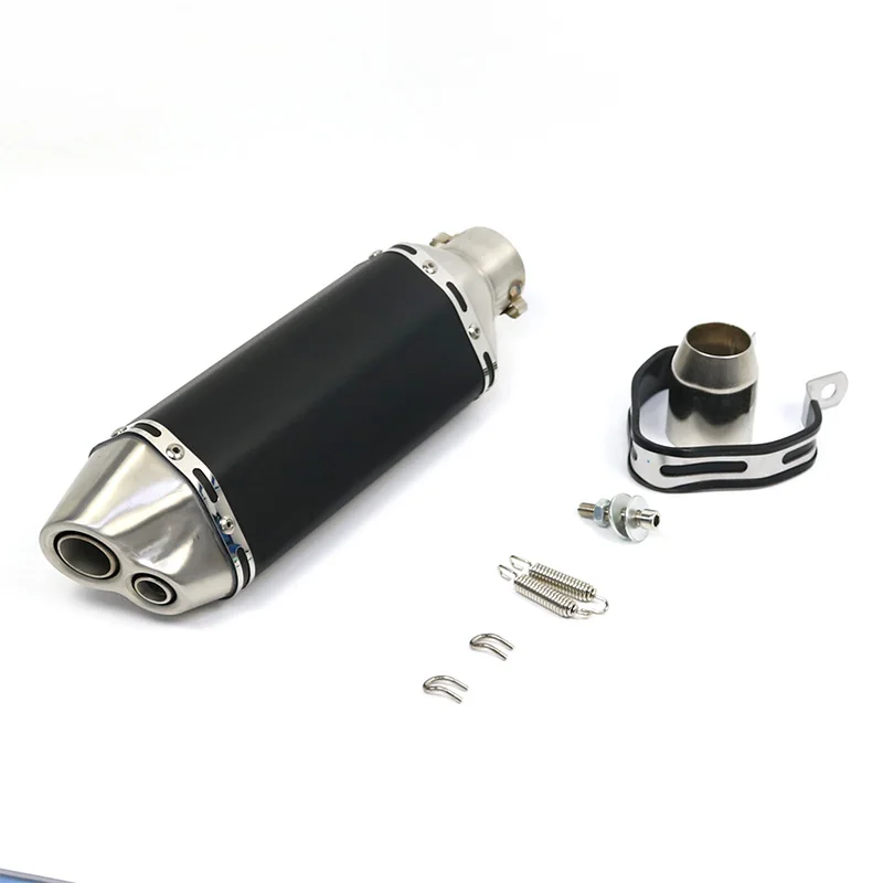 Universal 51mm Stainless steel motorcycle exhaust system For KTMS Yamaha Nmax Xmax Tmax