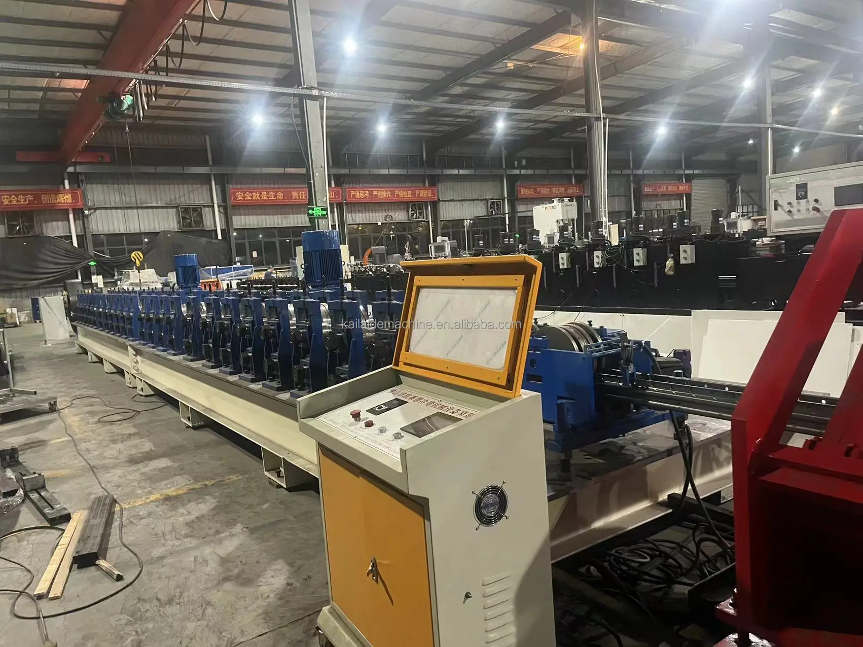 Rack Upright Roll Forming Machine Rack Column Manufacturing Production Machinery for Shelf Rack Production Machine