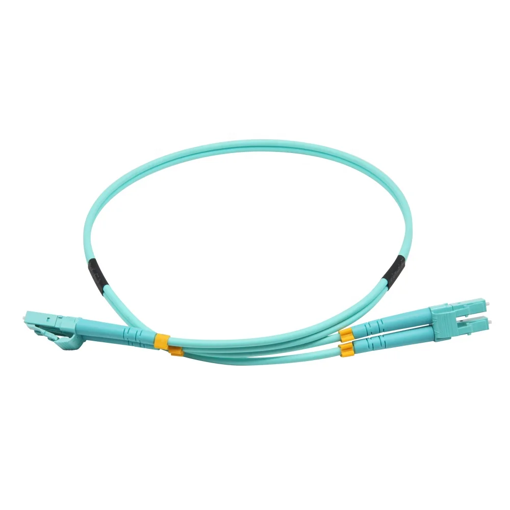 fiber patch cord connecters high quality duplex breakout blue om1 ftta sfp lc-lc UPC fiber optic patch cord