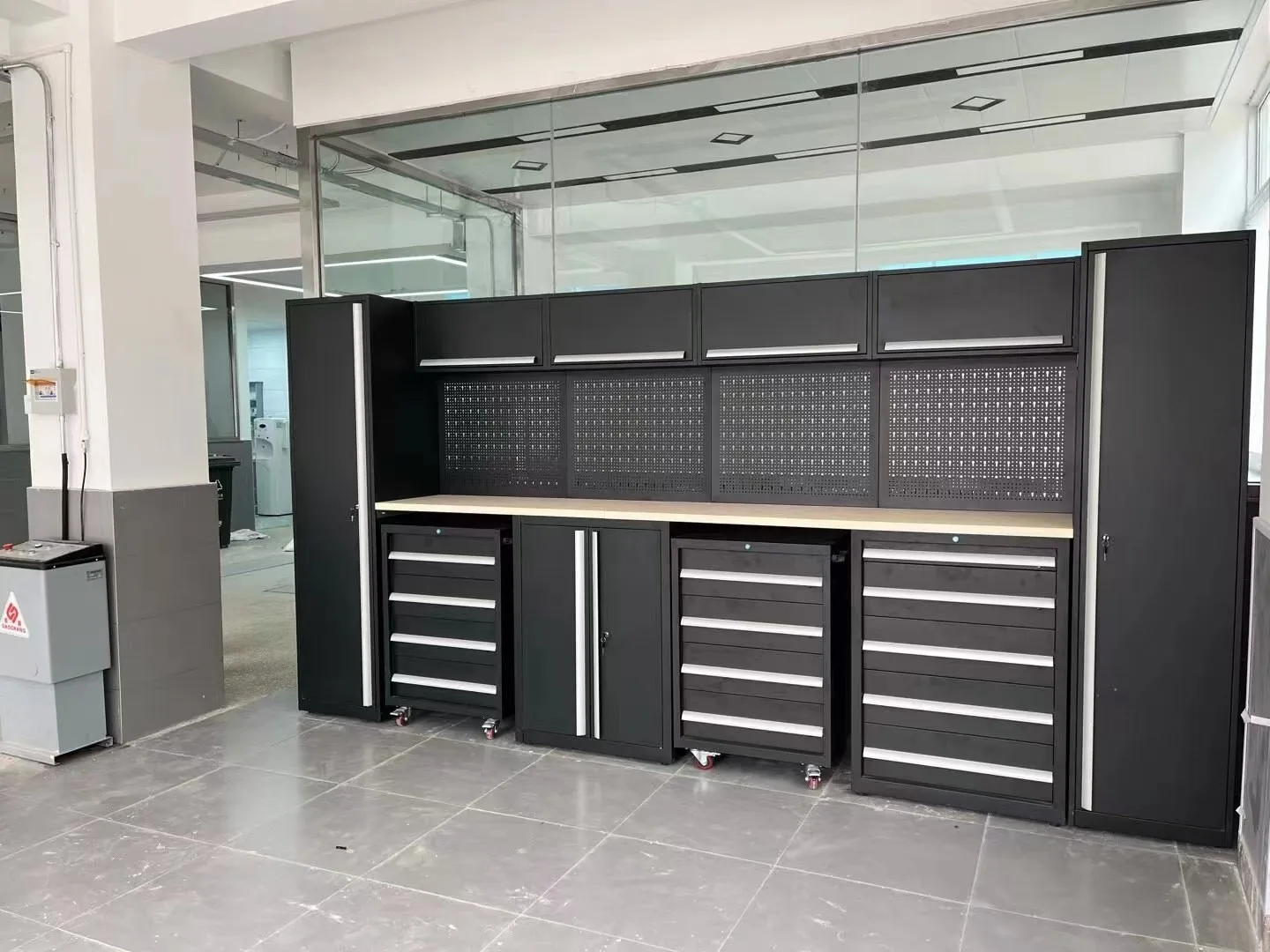 Factory Garage Customized Multi-function Stainless Steel Storage Wall Cabinet Cube Storage cabinet