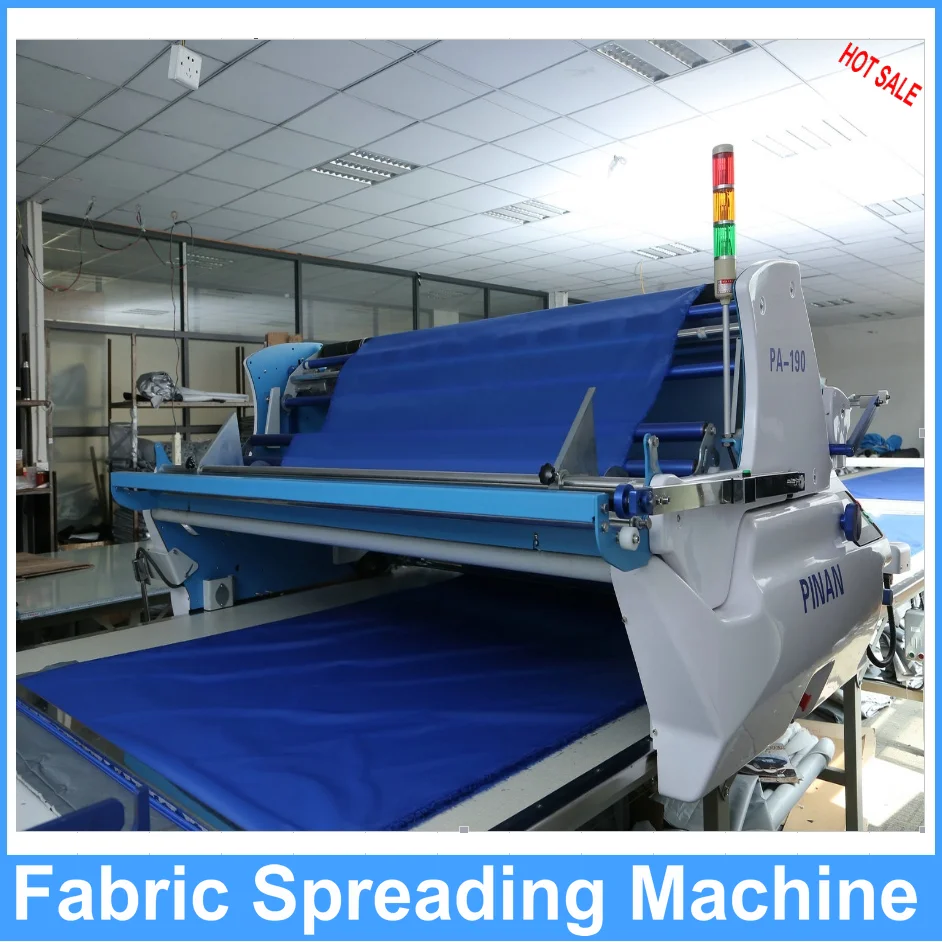 Movable cloth computerized automatic spreading machine used for medical gauze