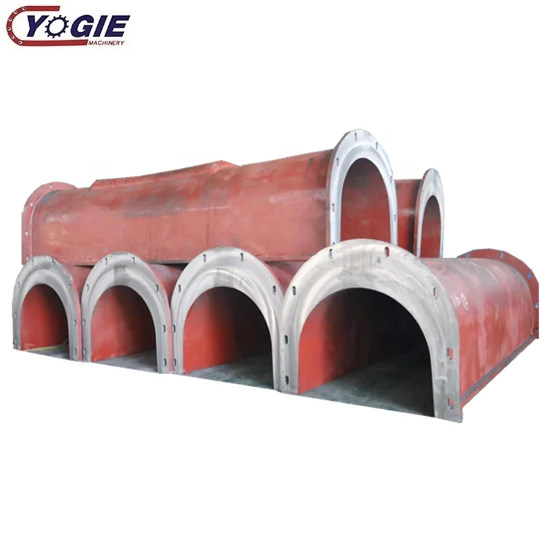 Yogie OEM heavy duty alloy steel casting Drainage and slag discharge tank disappear mold HT250 formed U trough