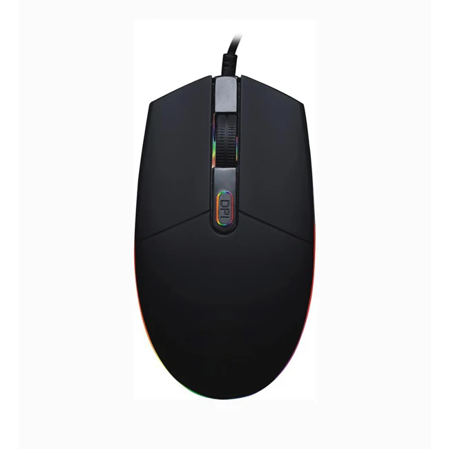  Проводная игровая мышь светящаяся RGB для работы и офиса проводная logitech компьютерные