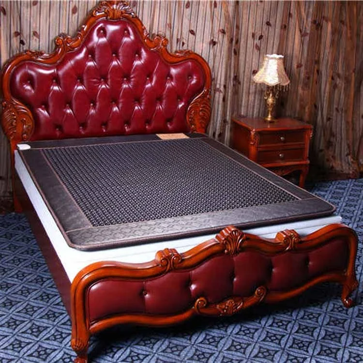 
China massage mattress jade heated photon tourmaline health mattress 